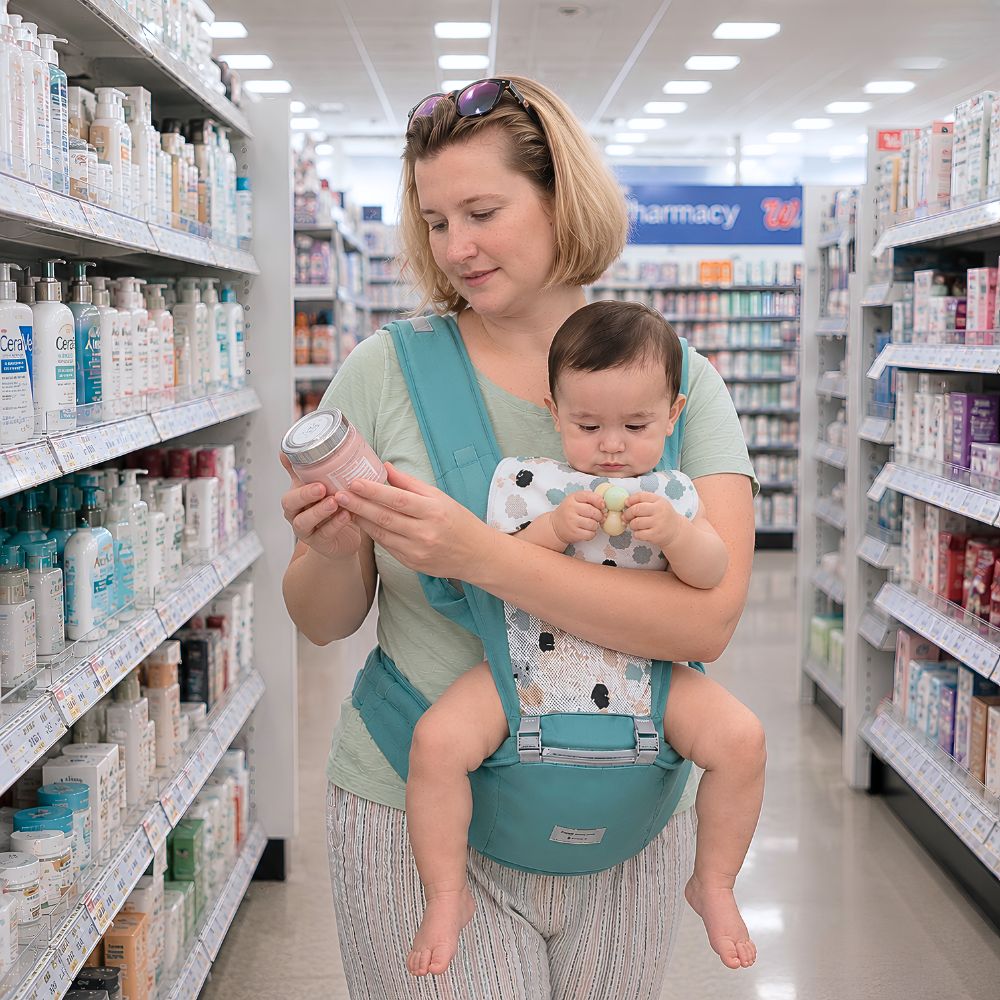 2-In-1 Hip Seat Baby Carrier