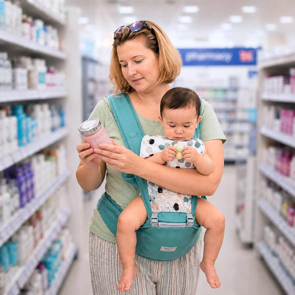 2-In-1 Hip Seat Baby Carrier