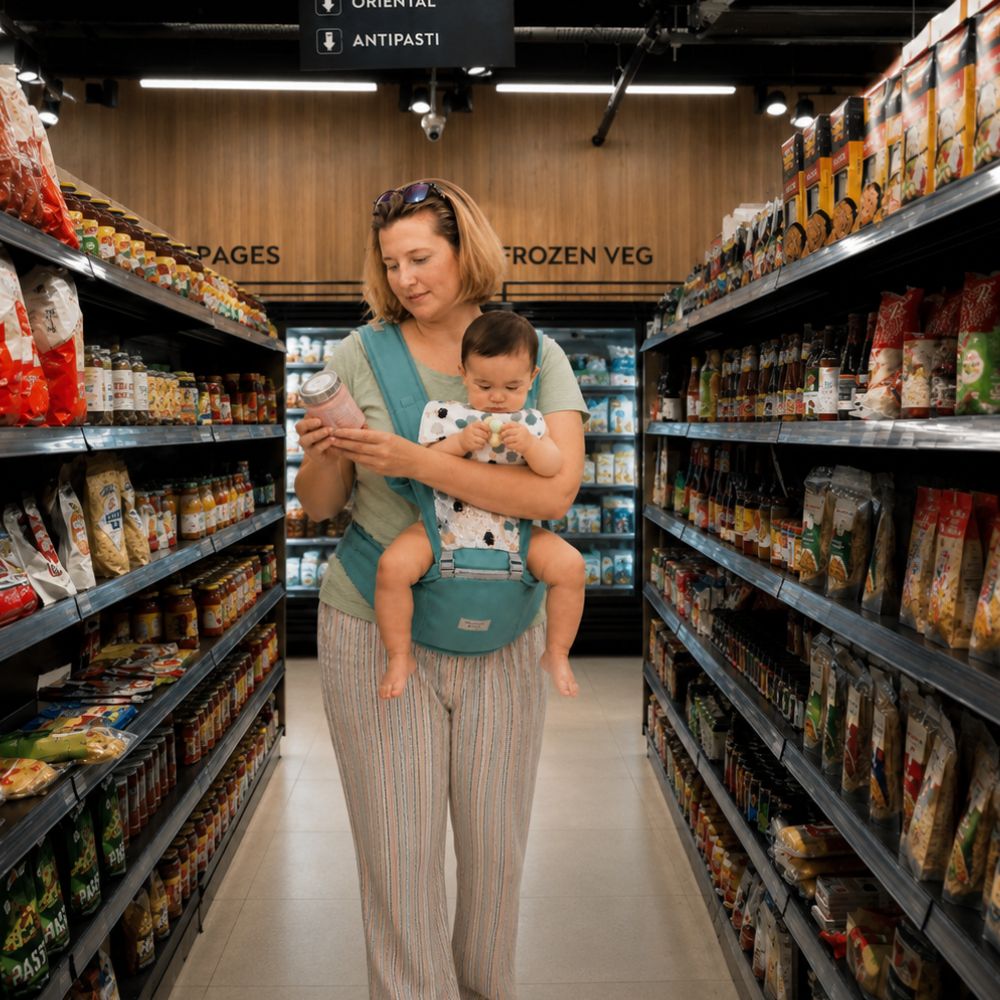 2-In-1 Hip Seat Baby Carrier