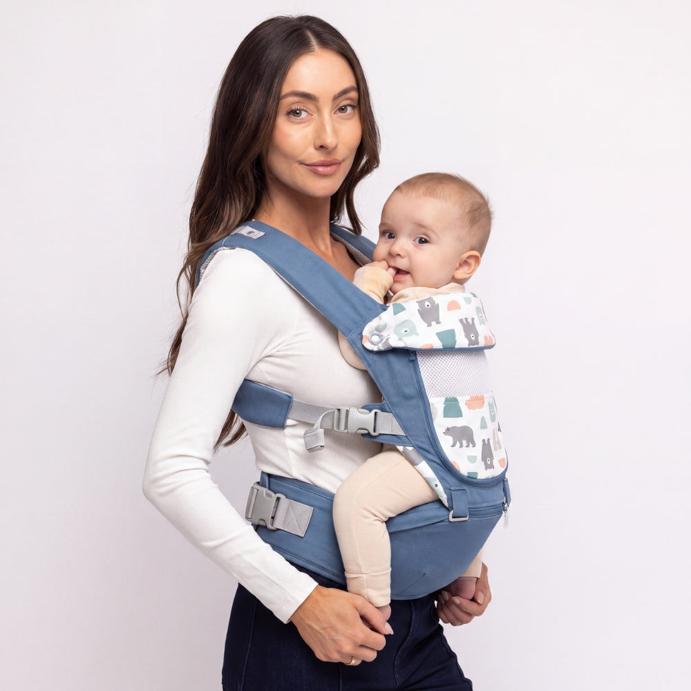 2-In-1 Hip Seat Baby Carrier